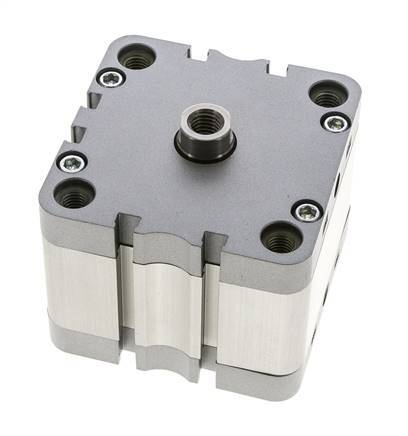 ISO 21287 Compact Double Acting Cylinder 80-20mm - Magnetic