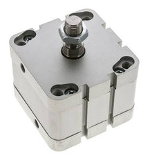 ISO 21287 Compact Double Acting Cylinder 80-20mm - Magnetic - Male Rod