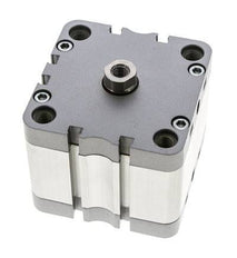 ISO 21287 Compact Double Acting Cylinder 80-25mm - Magnetic