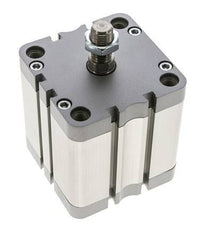 ISO 21287 Compact Double Acting Cylinder 80-50mm - Magnetic - Male Rod