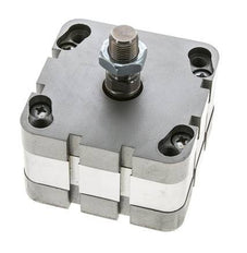 ISO 21287 Compact Double Acting Cylinder 80-5mm - Magnetic - Male Rod