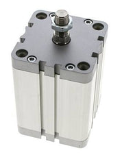 ISO 21287 Compact Double Acting Cylinder 80-80mm - Magnetic - Male Rod