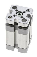 ISO 21287 Compact Double Acting Cylinder 20-20mm - Magnetic - Non-Rotating