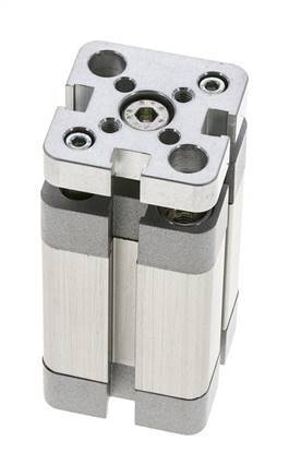 ISO 21287 Compact Double Acting Cylinder 20-25mm - Magnetic - Non-Rotating