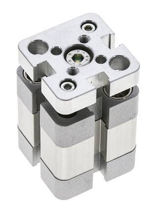 ISO 21287 Compact Double Acting Cylinder 20-5mm - Magnetic - Non-Rotating