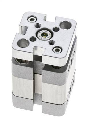 ISO 21287 Compact Double Acting Cylinder 20-5mm - Magnetic - Non-Rotating