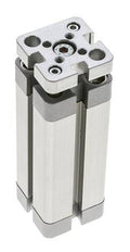 ISO 21287 Compact Double Acting Cylinder 20-60mm - Magnetic - Non-Rotating