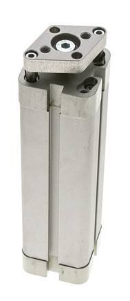 ISO 21287 Compact Double Acting Cylinder 25-100mm - Magnetic - Non-Rotating