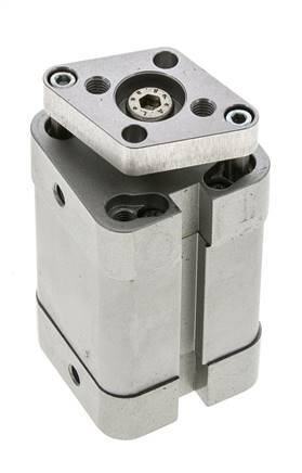 ISO 21287 Compact Double Acting Cylinder 25-25mm - Magnetic - Non-Rotating