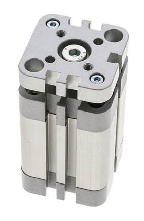 ISO 21287 Compact Double Acting Cylinder 32-30mm - Magnetic - Non-Rotating