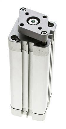 ISO 21287 Compact Double Acting Cylinder 40-100mm - Magnetic - Non-Rotating