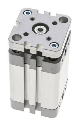 ISO 21287 Compact Double Acting Cylinder 40-40mm - Magnetic - Non-Rotating
