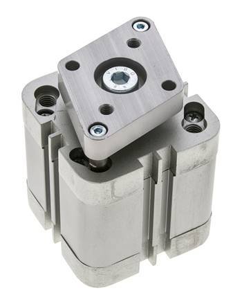 ISO 21287 Compact Double Acting Cylinder 50-25mm - Magnetic - Non-Rotating