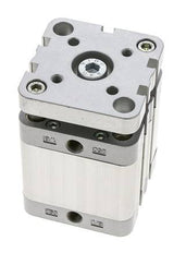 ISO 21287 Compact Double Acting Cylinder 50-30mm - Magnetic - Non-Rotating