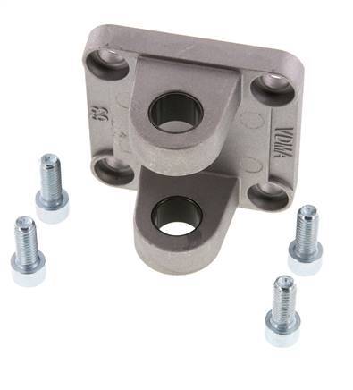 Clevis Female 63 mm ISO 15552 ISO 21287 Aluminium