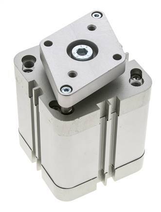 ISO 21287 Compact Double Acting Cylinder 63-40mm - Magnetic - Non-Rotating