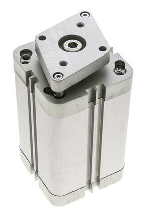ISO 21287 Compact Double Acting Cylinder 63-80mm - Magnetic - Non-Rotating