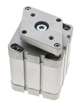 ISO 21287 Compact Double Acting Cylinder 80-50mm - Magnetic - Non-Rotating