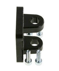 Clevis Female 63 mm ISO 15552 ISO 21287 Burnished steel