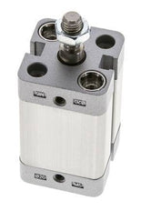 ISO 21287 Compact Single Acting Cylinder 20-25mm - Magnetic - Male Rod