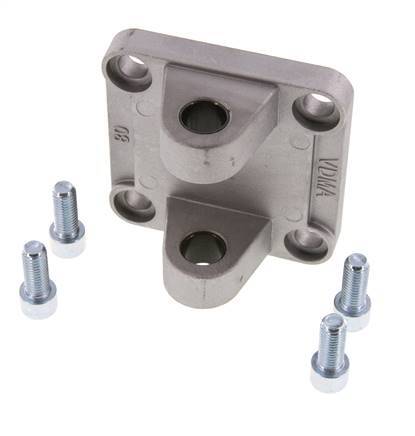 Clevis Female 80 mm ISO 15552 ISO 21287 Aluminium