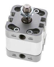 ISO 21287 Compact Single Acting Cylinder 32-10mm - Magnetic - Male Rod