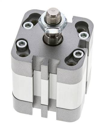 ISO 21287 Compact Single Acting Cylinder 32-10mm - Magnetic - Male Rod