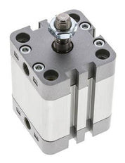 ISO 21287 Compact Single Acting Cylinder 40-25mm - Magnetic - Male Rod
