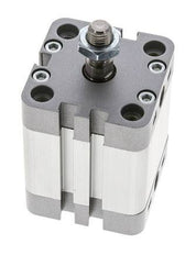 ISO 21287 Compact Single Acting Cylinder 40-25mm - Magnetic - Male Rod