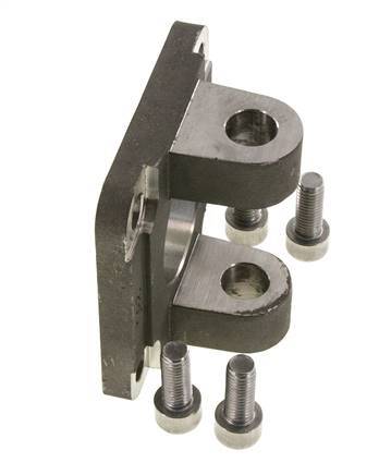 Clevis Female 80 mm ISO 15552 ISO 21287 Stainless steel 316 (1.4401)
