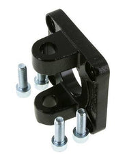 Clevis Female 80 mm ISO 15552 ISO 21287 Burnished steel