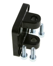 Clevis Female 80 mm ISO 15552 ISO 21287 Burnished steel