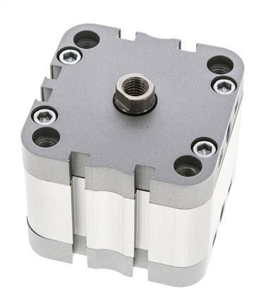 ISO 21287 Compact Single Acting Cylinder 63-15mm - Magnetic