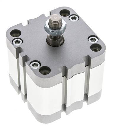 ISO 21287 Compact Single Acting Cylinder 63-20mm - Magnetic - Male Rod