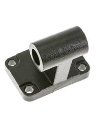 Clevis Male Right-Angled 100 mm ISO 15552 ISO 21287 Burnished steel