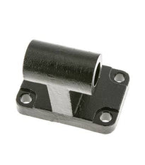 Clevis Male Right-Angled 100 mm ISO 15552 ISO 21287 Burnished steel