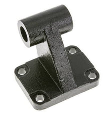 Clevis Male Right-Angled 100 mm ISO 15552 ISO 21287 Burnished steel