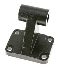 Clevis Male Right-Angled 100 mm ISO 15552 ISO 21287 Burnished steel