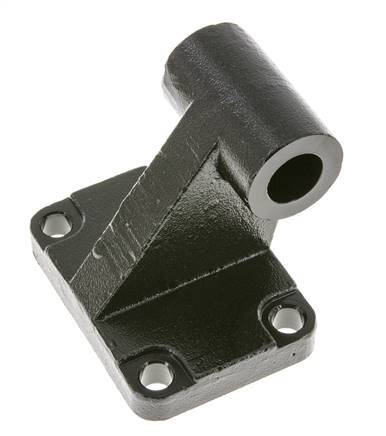 Clevis Male Right-Angled 100 mm ISO 15552 ISO 21287 Burnished steel