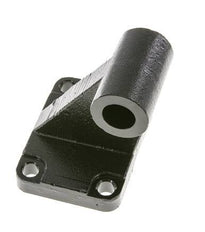 Clevis Male Right-Angled 100 mm ISO 15552 ISO 21287 Burnished steel