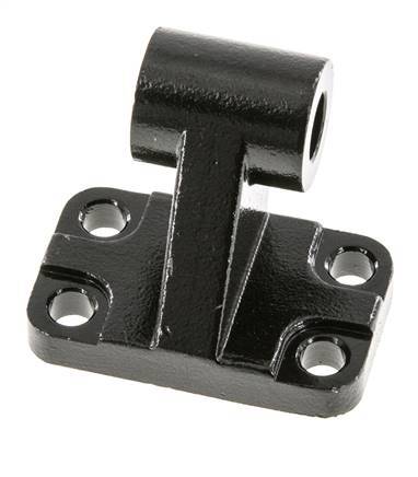 Clevis Male Right-Angled 32 mm ISO 15552 ISO 21287 Burnished steel