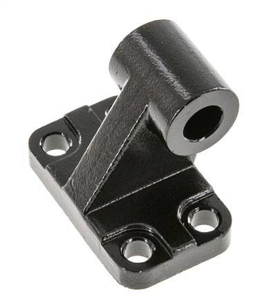 Clevis Male Right-Angled 32 mm ISO 15552 ISO 21287 Burnished steel