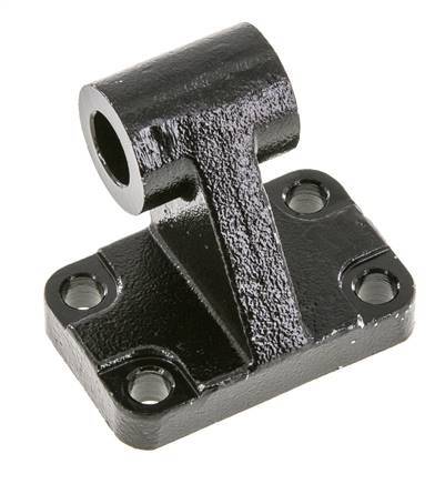 Clevis Male Right-Angled 40 mm ISO 15552 ISO 21287 Burnished steel