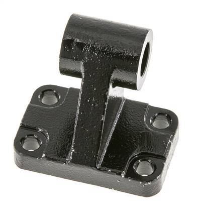 Clevis Male Right-Angled 40 mm ISO 15552 ISO 21287 Burnished steel