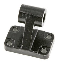 Clevis Male Right-Angled 40 mm ISO 15552 ISO 21287 Burnished steel