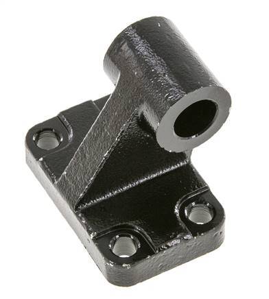 Clevis Male Right-Angled 40 mm ISO 15552 ISO 21287 Burnished steel