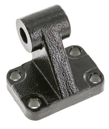 Clevis Male Right-Angled 50 mm ISO 15552 ISO 21287 Burnished steel