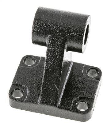 Clevis Male Right-Angled 63 mm ISO 15552 ISO 21287 Burnished steel