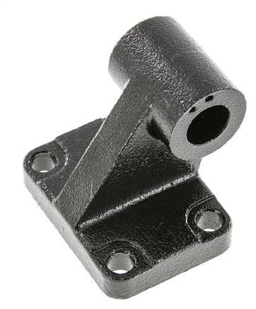 Clevis Male Right-Angled 63 mm ISO 15552 ISO 21287 Burnished steel