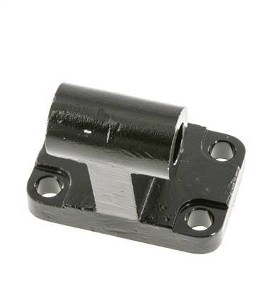 Clevis Male Right-Angled 80 mm ISO 15552 ISO 21287 Burnished steel